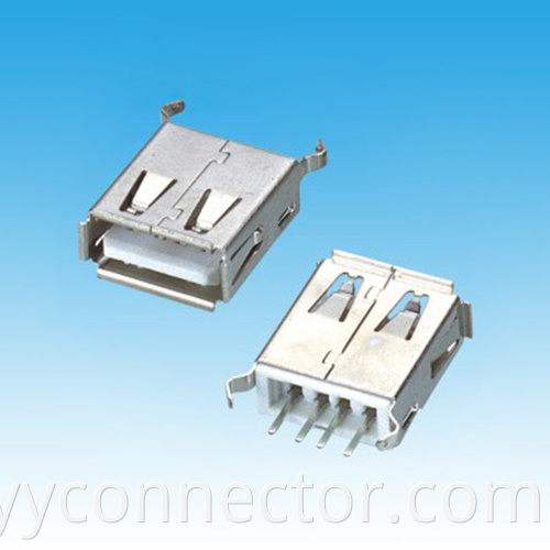 USB A/F SMT Connector